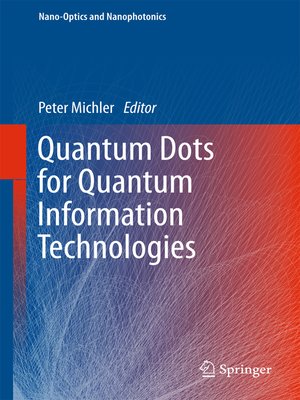 cover image of Quantum Dots for Quantum Information Technologies